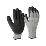 Free Samples Latex Crinkle Coated Work Glove for Winter Builders