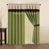 Hot Design Rod Pocket Curtain Panel with Valance