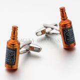 VAGULA Whiskey Bottle Funny Cufflink 707