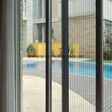 Gray, Black Color Plisse Insect Screen 18*16mesh 15*17mesh