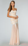 Strapless Long Sleeve Prom Evening Dress (ED14011)