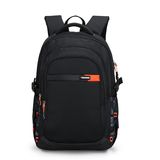 Classic Black Sport Bag Student Computer Backpack