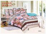 Twin Size Poly/Cotton Material Printed Bedding Set Manufacture Bed Sheet