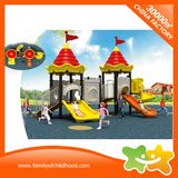 Castle Series Outdoor Playground Curving Slide for Children