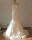 Stock Bridal Gowns Beaded Mermaid Real Wedding Dresses Lb17101