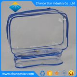 Custom Waterproof Zipper Lock Clear PVC Cosmetic Bag