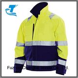 Men's Hi-Vis Reflective Workwear Safety Jacket