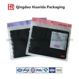 Stand up Plastic Garment Packaging Zipper Bag with Hanger