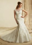 2016 Embroidered Appliques Wedding Dresses (WMA022)