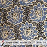 Textile Two Tone Big Flower Lace Fabric (M1396)