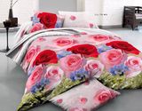 100% Cotton Printed Design 3D Bedding Set