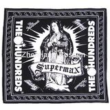 OEM Produce Customized Design Printed Cotton Black Big Handkerchief