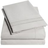 Microfiber Bed Sheets Custom Hotel Bedding Set