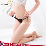 Spandex & Stretch Beads Women Thongs Transparent Gauze Plus Size Temptation Lace Sexy Strappy G String