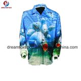 High Quality Unique Custom Fishing Apparel Sublimation Printing Fishing Shirts