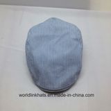 Acrylic Striped Vintage Promotional Fashion Blank Plain Newsboy IVY Cap