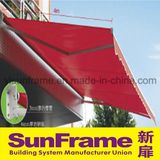 Aluminium Enhanced Curving Arm Awning