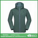 Hooded Women's Outdoor Coat Women's Softshell Jacket