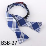 Men's Fashionable Silk /Polyester Self Bowtie (Bsb-27)