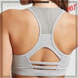 New Design Full Support Sports Bras Cotton Girls Sports Bras