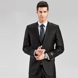 Custom Made Black Business&Evening Men Suits