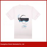 Custom White Unisex Promotional Cotton Printed Tshirts (R178)