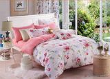 Elegant Flower Printing Colorful Wholesale 3D Bedding Sets
