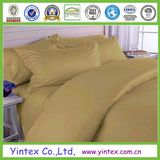 Khaki Ultra-Soft Feeling Comfortable Hotel Microfiber Bed Sheet