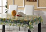 New Designs Plastic Transparent Tablecloth PVC Printed Tablecloth