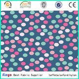 100% Polyester PU PVC Coated Printed Textile Fabric for Trolley Case