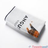 Microfiber Printed Waffle Sports Towel