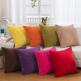 Corduroy Printed Decorative Cushion Cover Customized Throw Pillow Case