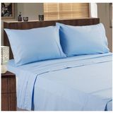 Solid Microfiber Polyester Home Bedding Bed Sheet Sets