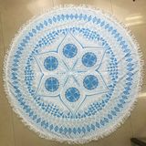 High Quality Custom Printed 150cm Round Compressed Beach Towel