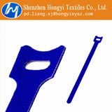 Blue Fastening Reusable Adjustable Hook & Loop Cable Tie