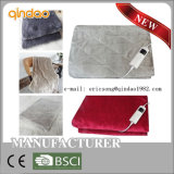 Luxury Flannel Electric Blanket with Ce Certificate for European Market