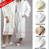 Double Layers Microfibre Hotel Bathrobe with Terry Inside
