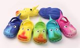 Children's Soft EVA Clogs with Cartoons Design Fish Design (KR6033)