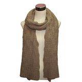 Lady Fashion Acrylic Long Knit Scarf (YKY4327)