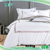 White 100% Cotton Single Custom Embroidery Bedding