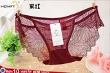 High Class Western Style Hollow-out Lace No Trace Mesh Ladies Sexy Girls Transparent Underwear