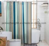 100% Polyester Printed Waterproof Shower Curtain