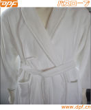 Women's Patterned Robe with Sherpa Collar