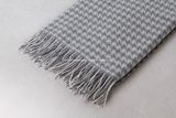 Pure Wool Throw with Fringe