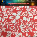 Tropical Flower Printed on Polyester Microfiber Fabric for Shirt/Beachwear (YH2130)