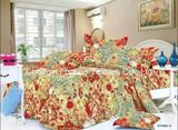 China Suppiler Home Textile Queen&King&Full&Twin Size Duvet Cover Colorful Cheap Bedding Set