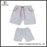 White Color Men's Fashion Board Shorts / Athletic Shorts