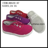 Children Canvas Shoes Injection Shoes Leisure Shoes (HH520-07)