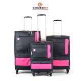 Chubont High Qualilty 4 Spinner Wheels Double Zipper Trolleycase