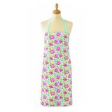 Wholesale Blooming Floral Printed PVC Apron (AP906W)